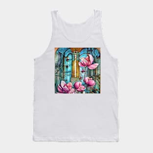 alley with magnolias Tank Top